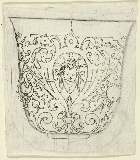 Plate 1, from XX Stuck zum (ornamental designs for goblets and beakers)