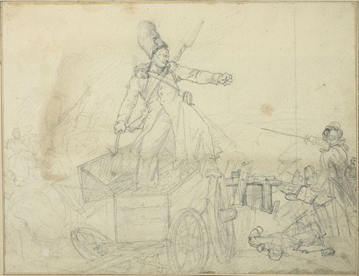 Study for Caisson d'artillerie