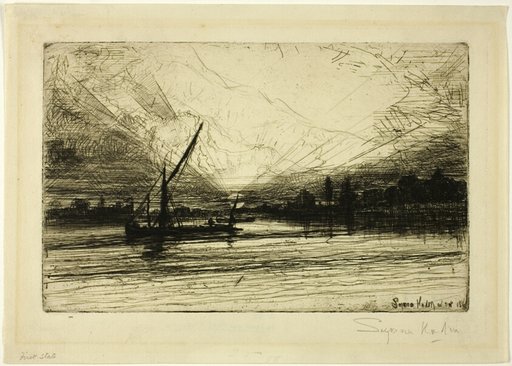 Sunset on the Thames