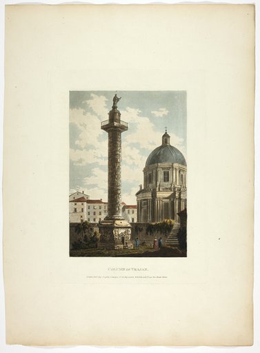 Column of Trajan, plate twenty-one from Ruins of Rome