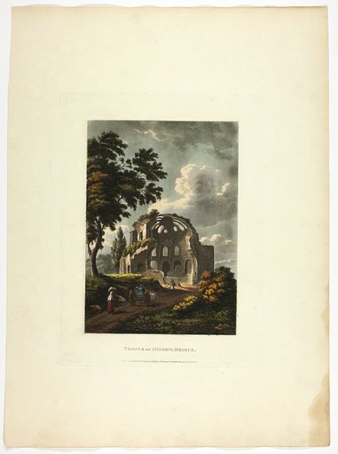 Temple of Minerva Medica, plate twenty-five from the Ruins of Rome
