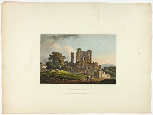 Trophy of Marius, plate thirty-one from the Ruins of Rome