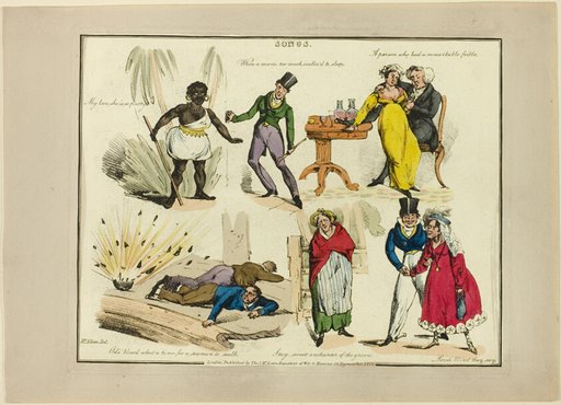 Plate from Illustrations to Popular Songs