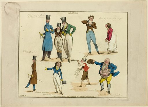 Plate from Illustrations to Popular Songs