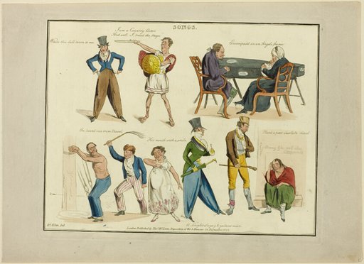 Plate from Illustrations to Popular Songs