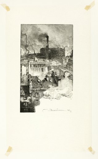 Quartier des Gobelins, plate 20 from Le Long de la Seine et des Boulevards