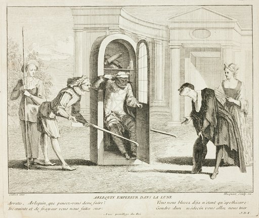 Plate from Livre de Scènes Comiques