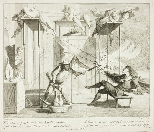 Plate from Livre de Scènes Comiques