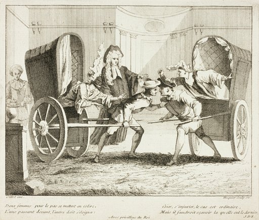 Plate from Livre de Scènes Comiques