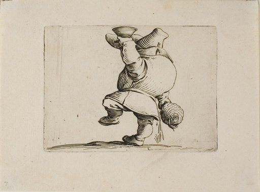 The Drinker Seen from the Back, from Varie Figure Gobbi