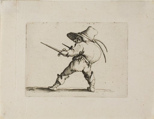 The Duelist with a Sword and a Dagger, from Varie Figure Gobbi
