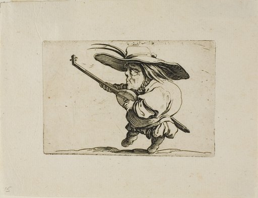 The Lute Player, from Varie Figure Gobbi