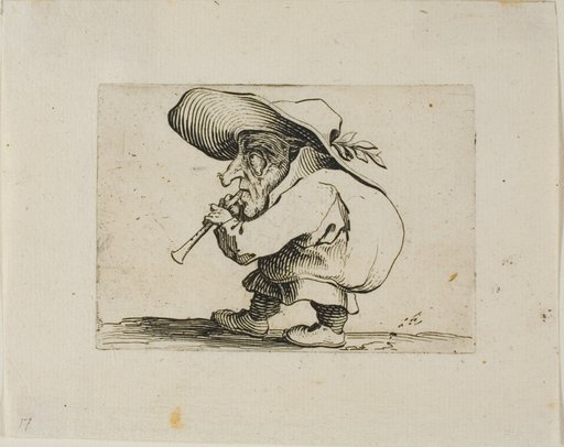 Flageolet Player, from Varie Figure Gobbi