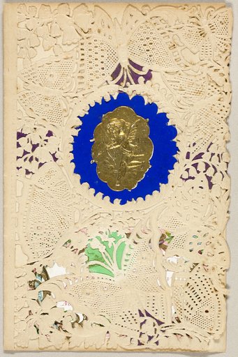 Untitled Valentine (Cupid and Butterflies)