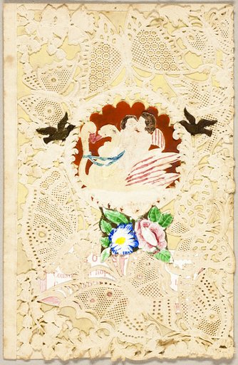Untitled Valentine (Children, Swans, and Butterflies)