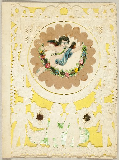 Untitled Valentine (Cupid with Garland)