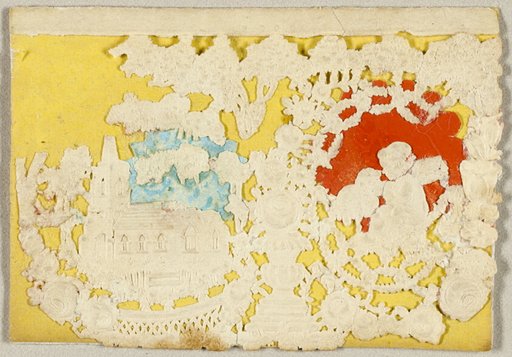 Untitled Valentine (Church and Cupid)