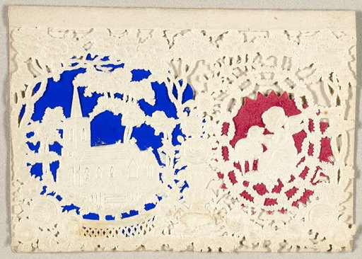 Untitled Valentine (Church and Putti)