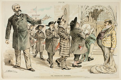 The Republican Pharisees, from Puck