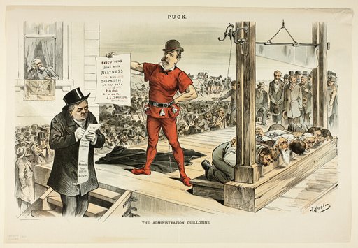 The Administration Guillotine, from Puck