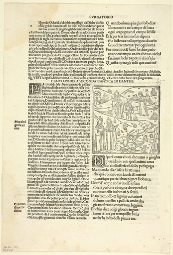 Inferno: Canto XII (Circle Seven, First Ring) from Divina Commedia (Divine Comedy), Plate 52 from Woodcuts from Books of the 15th Century