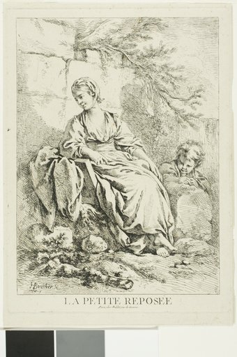 Young Woman Resting