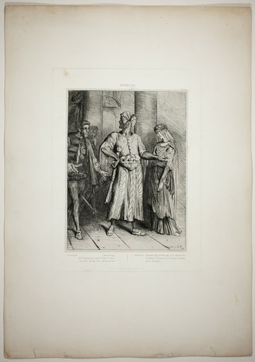 Honest Iago, my Desdemona must I leave to thee, plate four from Othello