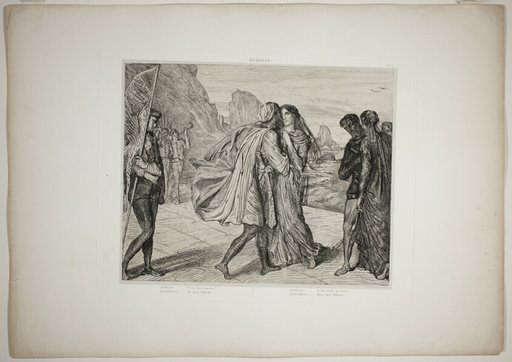 O My Fair Warrior!, plate five from Othello