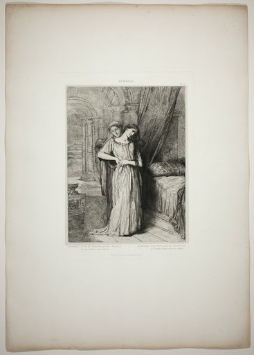 If I Do Die Before Thee, plate eight from Othello