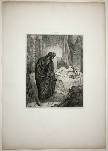Yet She Must Die, plate eleven from Othello