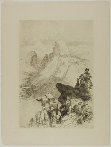 Half-Dome, View from Moran Point