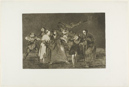 Wounds Heal Quicker than Hasty Words, plate 16 from Los Proverbios