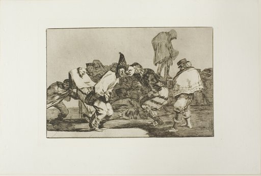 Rejoice, Carnival, for Tomorrow Thou wilt Be Ashes, plate 14 from Los Proverbios