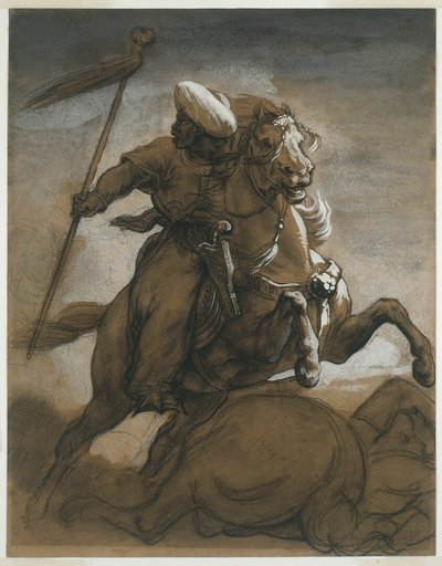 Turkish Cavalier in Combat