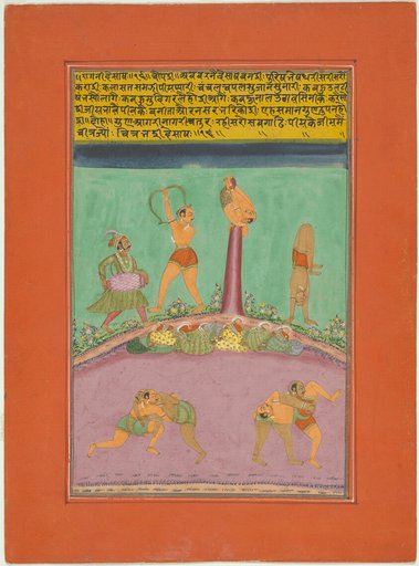 Ragini Desakh, Page from a Jaipur Ragamala Set