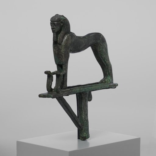 Statuette of a Sphinx from a Barque Standard