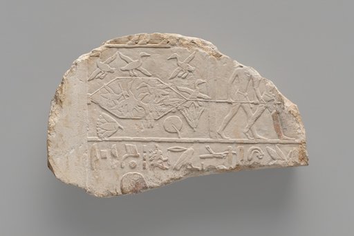 Relief Fragment Depicting Ipi and Fowling in the Marshes