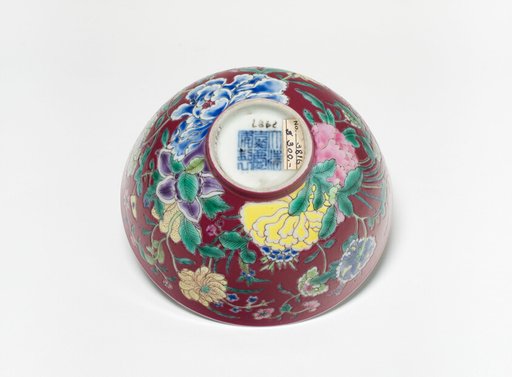 Bowl with Peonies