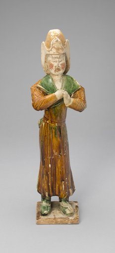 Two Figures in Central Asian Dress