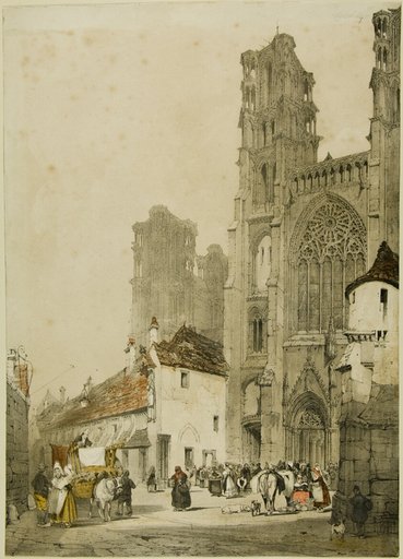 Picturesque Architecture in Paris, Ghent, Antwerp, Touen, etc.