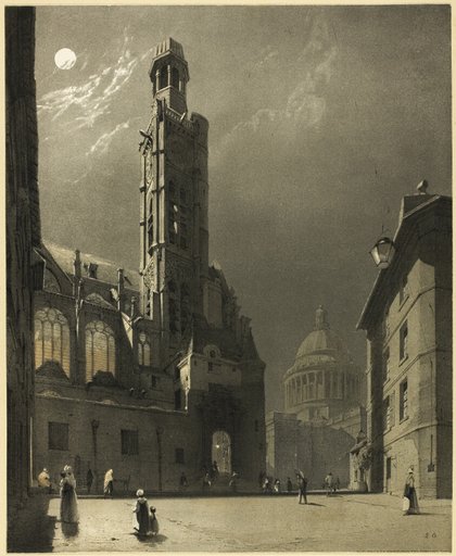 St. Etienne du Mont and the Pantheon, Paris