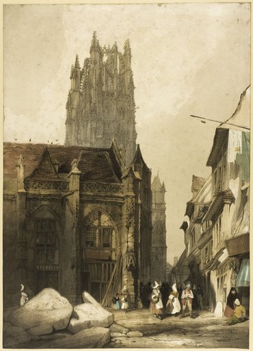 Picturesque Architecture in Paris, Ghent, Antwerp, Touen, etc.