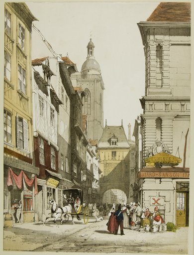Picturesque Architecture in Paris, Ghent, Antwerp, Touen, etc.