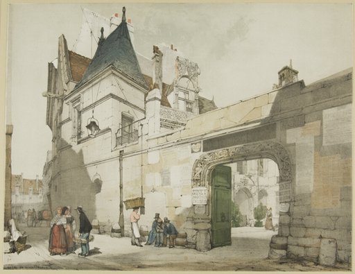 Picturesque Architecture in Paris, Ghent, Antwerp, Touen, etc.