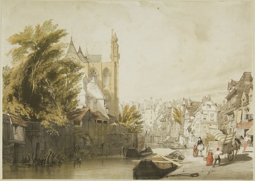 Picturesque Architecture in Paris, Ghent, Antwerp, Touen, etc.