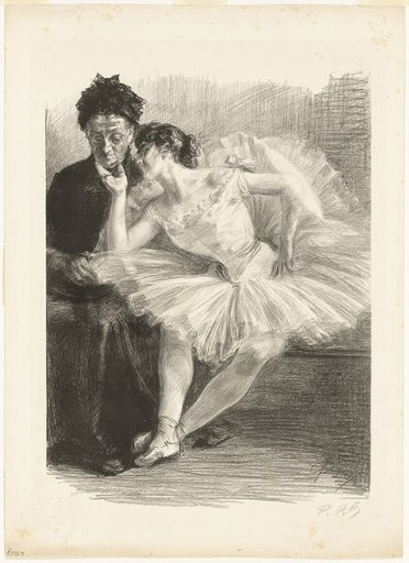 Dancer and Her Mother, from the eighth album of L'Estampe originale