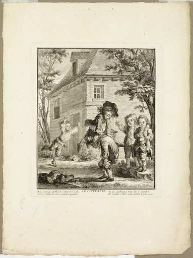 Leap Frog, from The Games of the Urchins of Paris