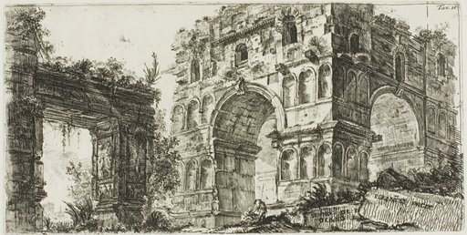 Temple of Janus, plate 11 from Some Views of Triumphal Arches and other monuments