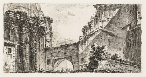 Forum of Augustus, plate 15 from Some Views of Triumphal Arches and other monuments