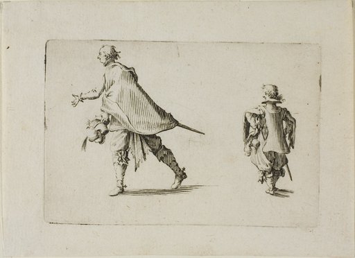 A Gentleman and his Page, from The Caprices